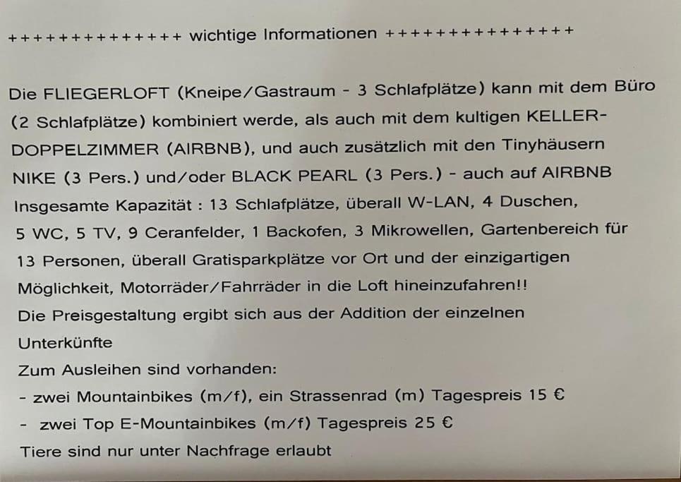 Musikbuehne Flieger - Das Konzept - Loften In Einer Kneipe 테트낭 외부 사진
